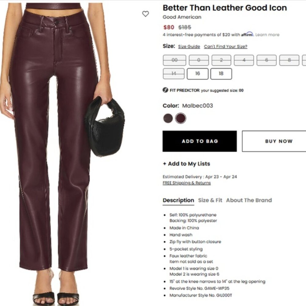 Better Than Leather Good Icon